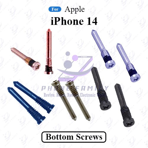 For Apple iPhone 14 New Bottom Screw Pentalobe Dock Connector Screw Replacemnt Parts