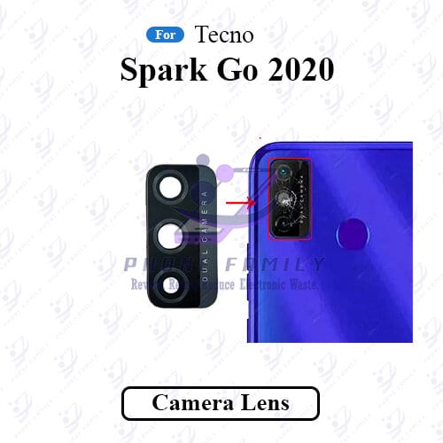 For Tecno Spark Go 25020 Camera Main Glass Lens  Replacement Part