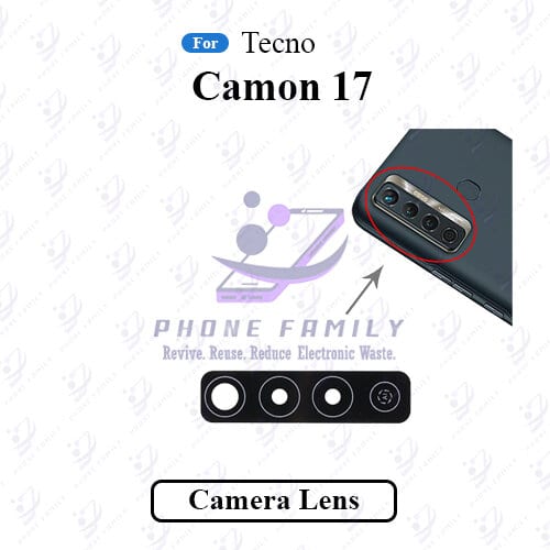 For Tecno Camon 17 Camera Main Glass Lens  Replacement Part