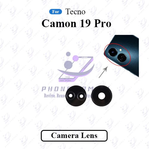 For Tecno Camon 19 Pro Camera Main Glass Lens  Replacement Part