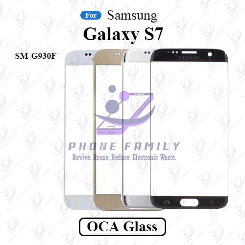For Samsung Galaxy S7 SM-G930F LCD Display Touch Screen Front Glass Lens + Lamination OCA , Not Tempered Glass Protector
