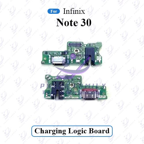 Charging Logic Board For Infinix Note 30 Charging Port USB Plug PCB Dock Connector Spare parts