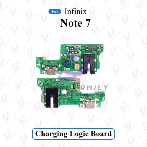 Charging Logic Board For Infinix Note 7 Charging Port USB Plug PCB Dock Connector Spare parts