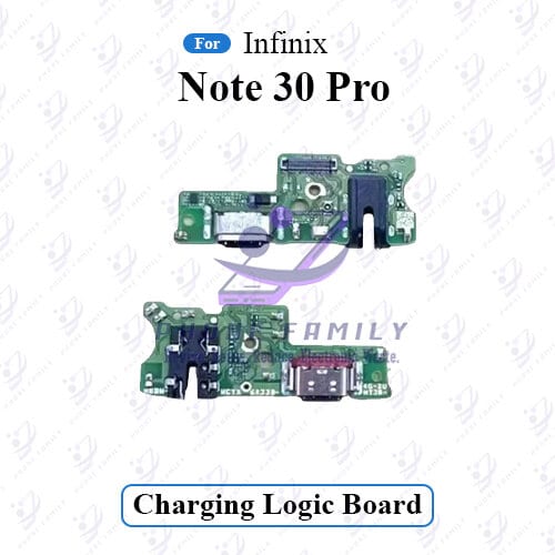 Charging Logic Board For Infinix Note 30 Pro Charging Port USB Plug PCB Dock Connector Spare parts