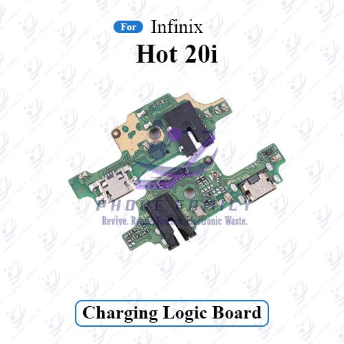 Charging Logic Board For Infinix Hot 20i Charging Port USB Plug PCB Dock Connector Spare parts