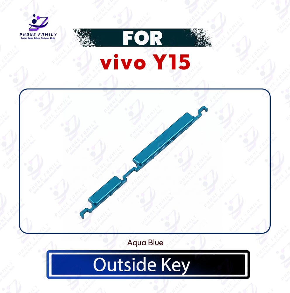 vivo Y15 Volume Button Out Side Key Replacement Part
