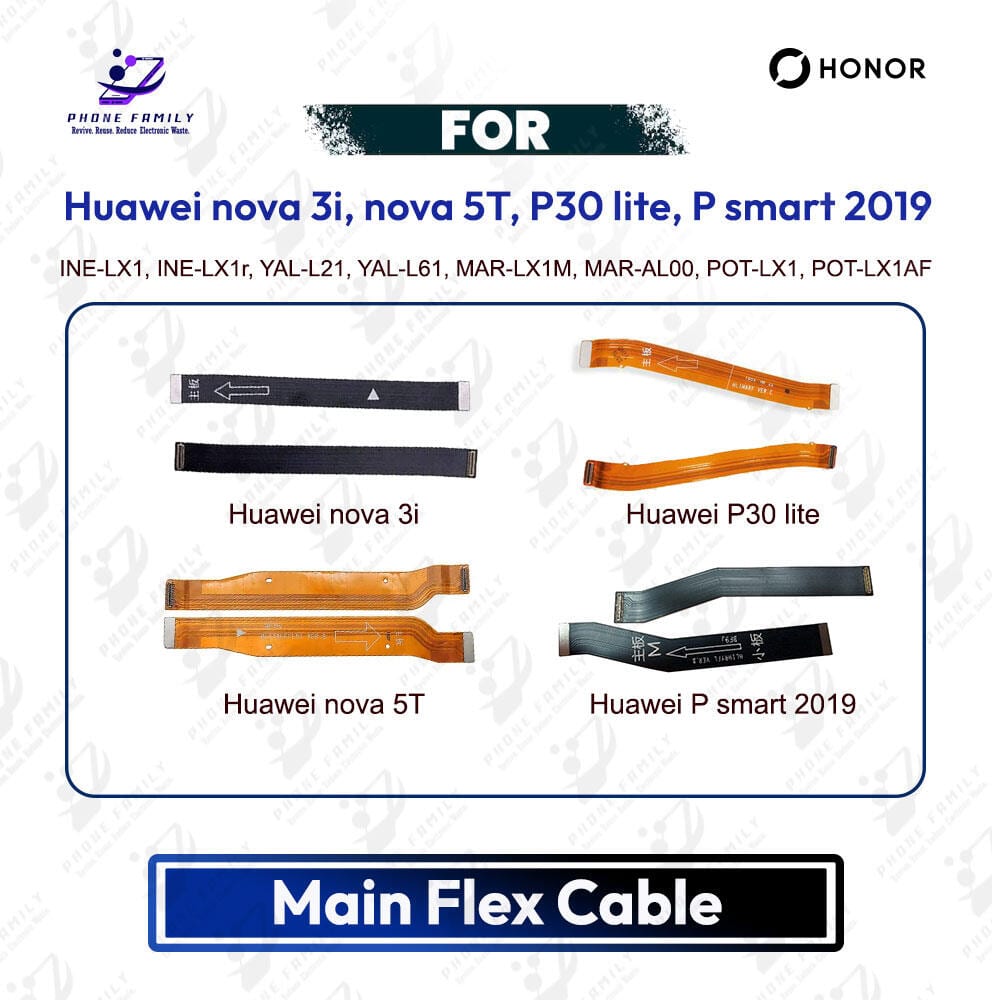 Huawei nova 3i, nova 5T, P30 lite, P smart 2019 Main Board Motherboard Connector Flex Cable