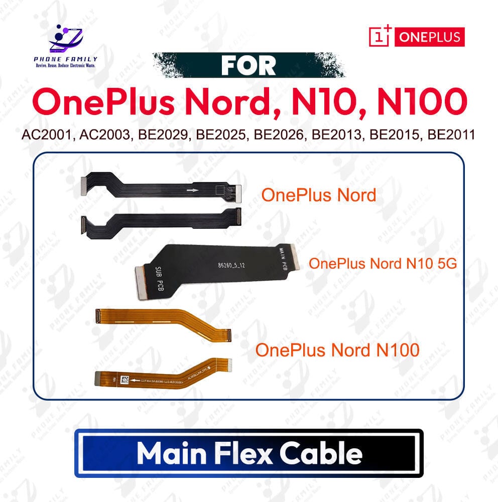 OnePlus Nord, N10 5G, N100 Main Board Motherboard Connector Flex Cable