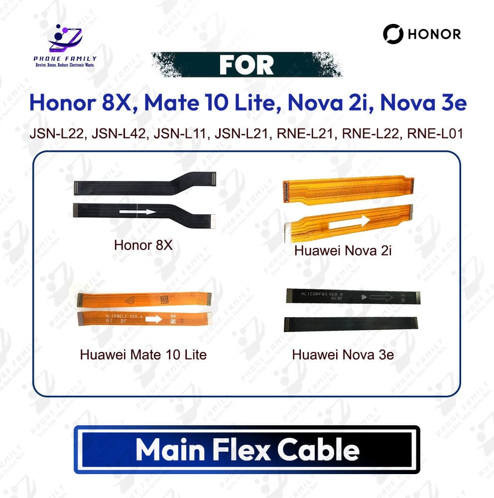 Honor 8X, Mate 10 Lite, Nova 2i, Nova 3e Main Board Motherboard Connector Flex Cable