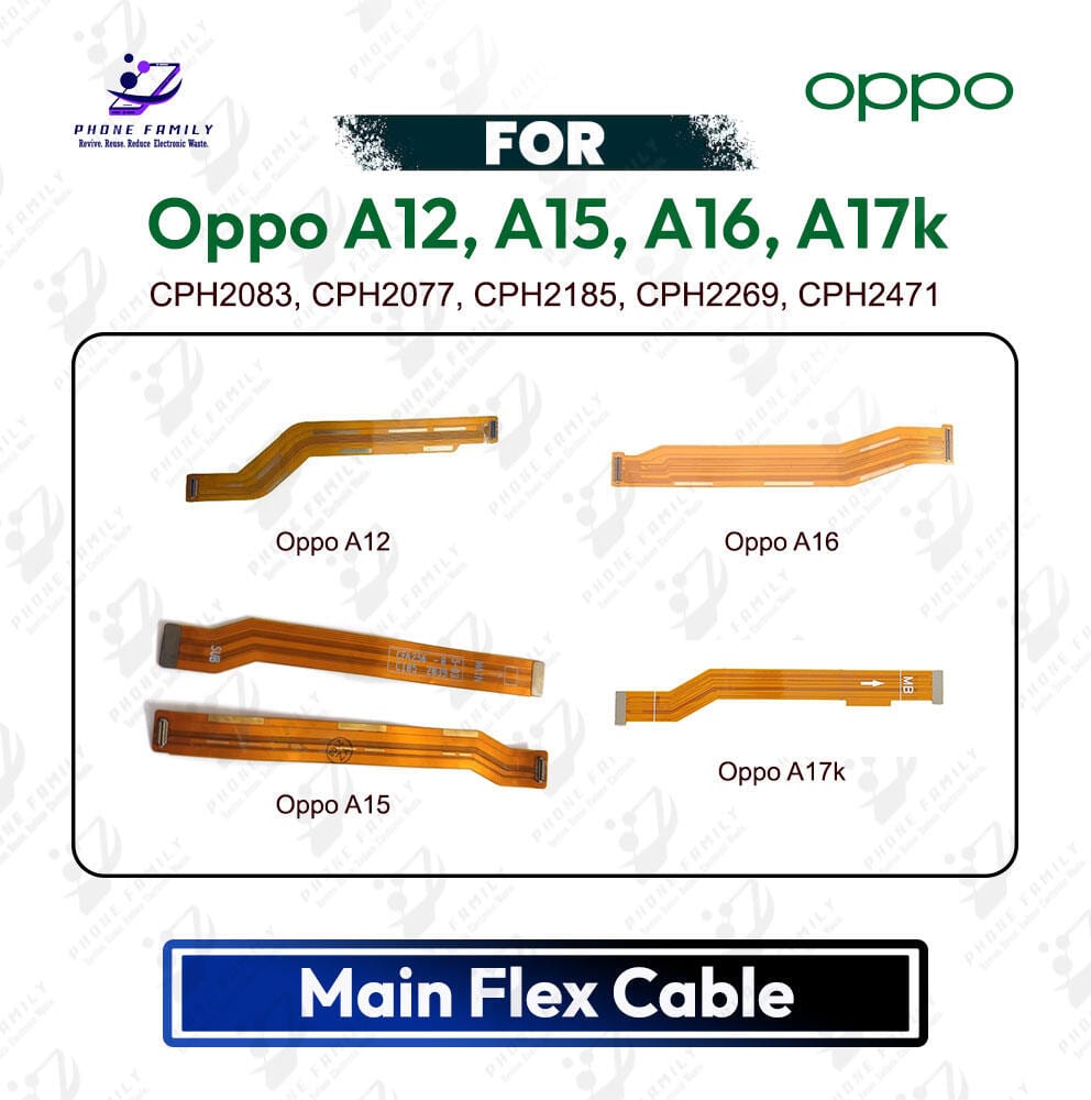 Oppo A12, A15, A16, A17k Main Board Motherboard Connector Flex Cable