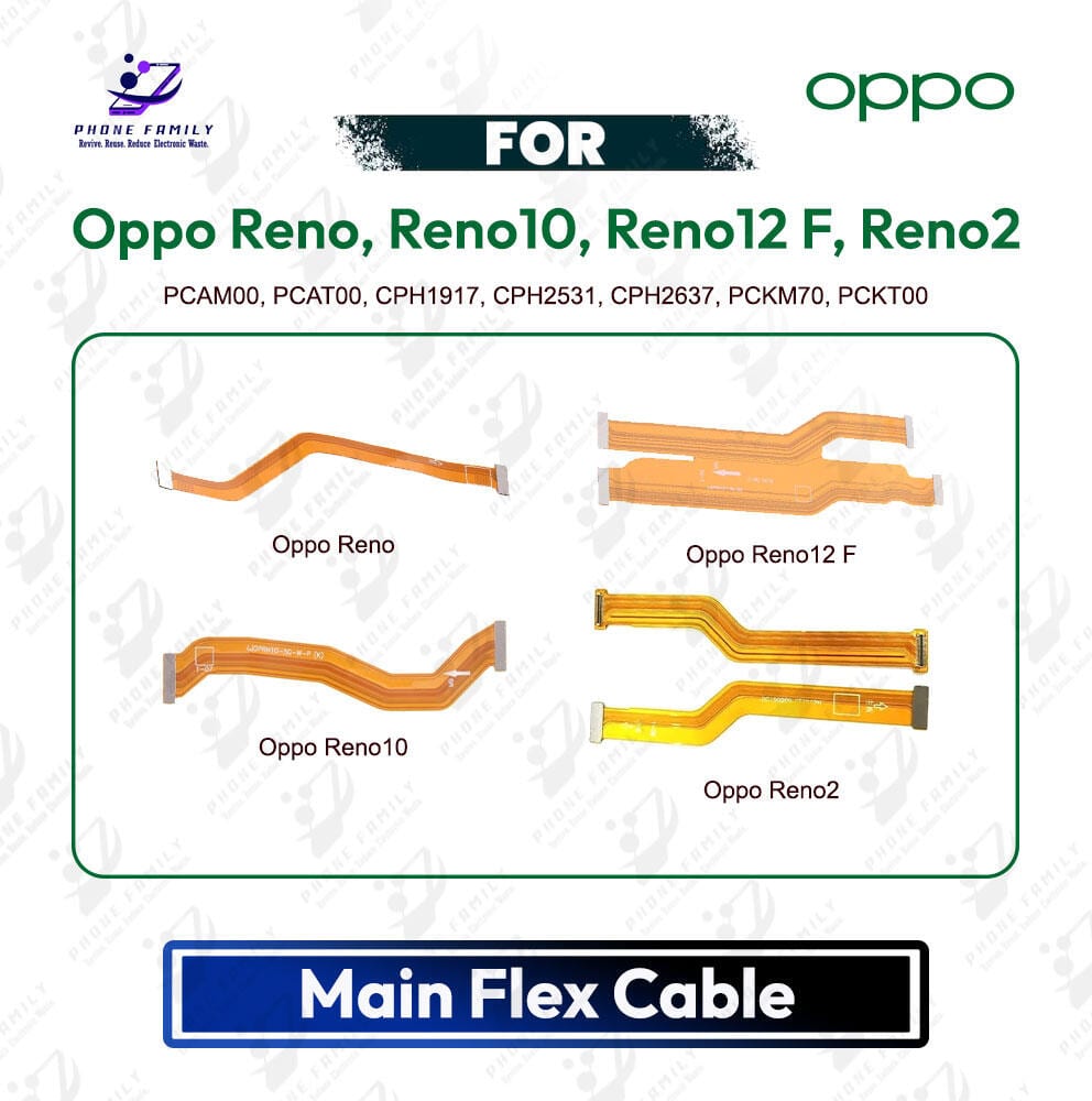 Oppo Reno, Reno10, Reno12 F, Reno2 Main Board Motherboard Connector Flex Cable