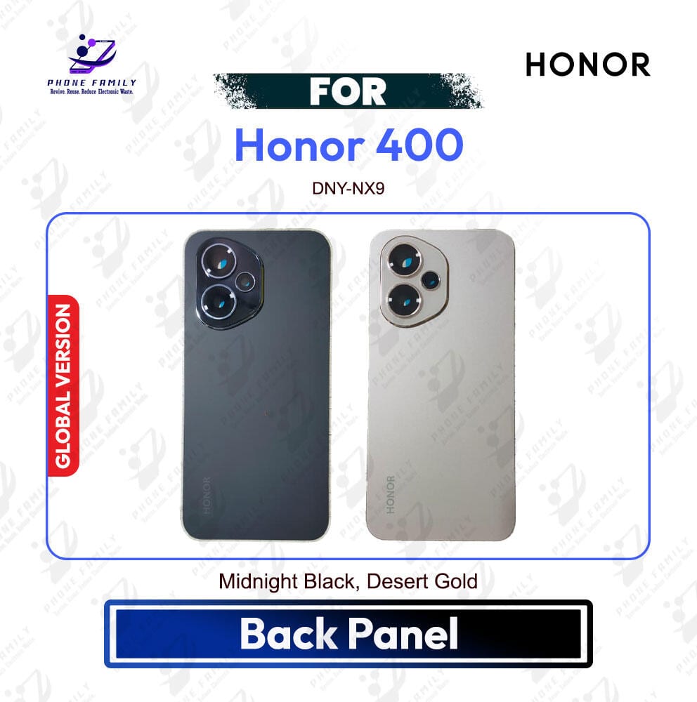 Honor 400 5G Global Version Back Panel Backshell Casing Battery Cover Replacement Part | DNY-NX9