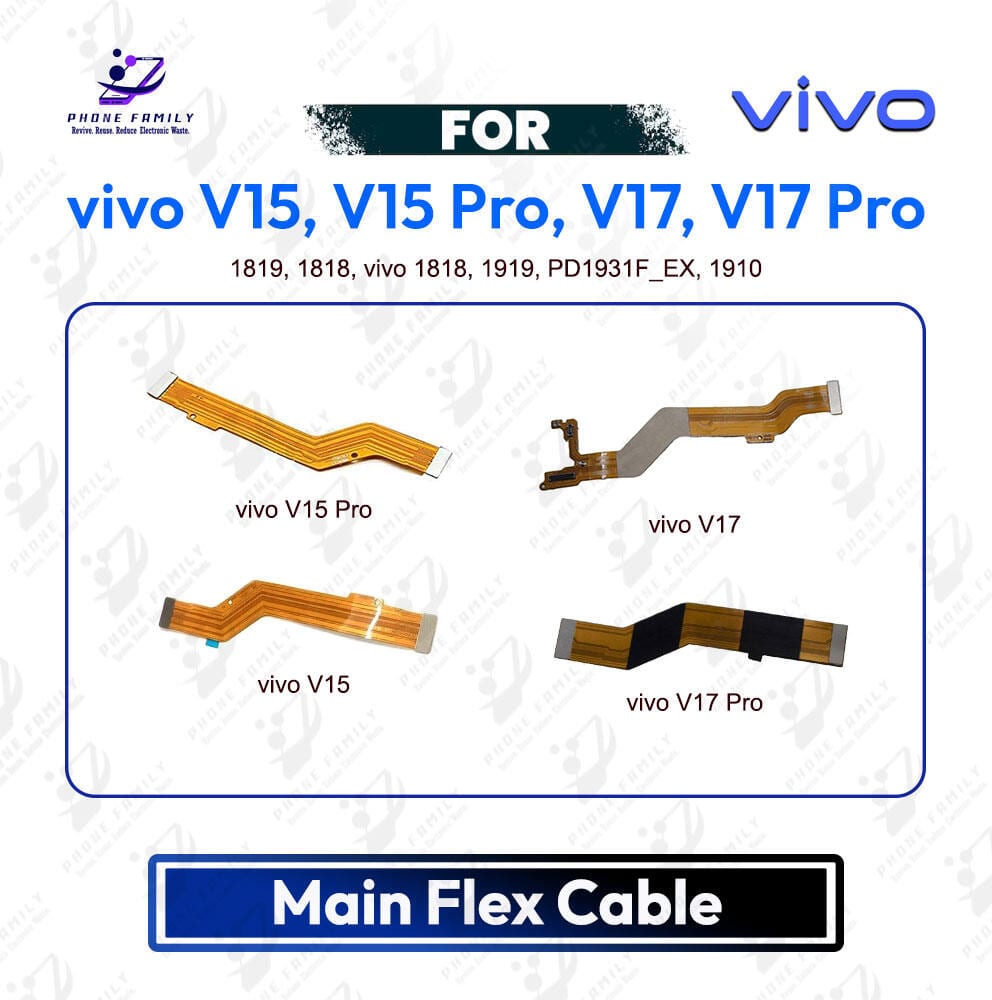 vivo V15, V15 Pro, V17, V17 Pro Main Board Motherboard Connector Flex Cable PCB Board Repair Spare Part Replacement