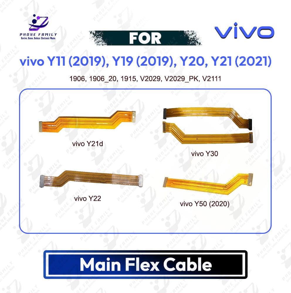 vivo Y21d, Y22, Y30, Y50 (2020) Main Board Motherboard Connector Flex Cable PCB Board Repair Spare Part Replacement