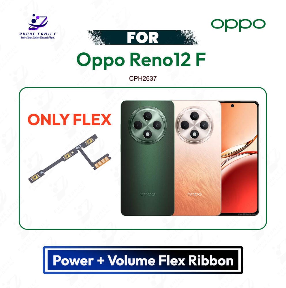 Oppo Reno12 F Button Volume/On Off Key Flex Cable Replacement Parts | CPH2637