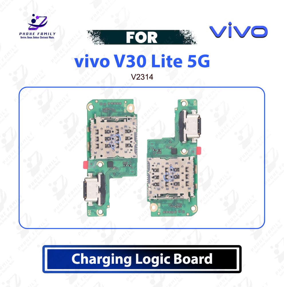 vivo V30 Lite 5G Charging Logic Board Charging Port USB Plug PCB Dock Connector Replacement Spare Repair Part For V2314
