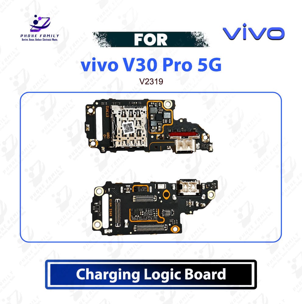 vivo V30 Pro 5G Charging Logic Board Charging Port USB Plug PCB Dock Connector Replacement Spare Repair Part For V2319