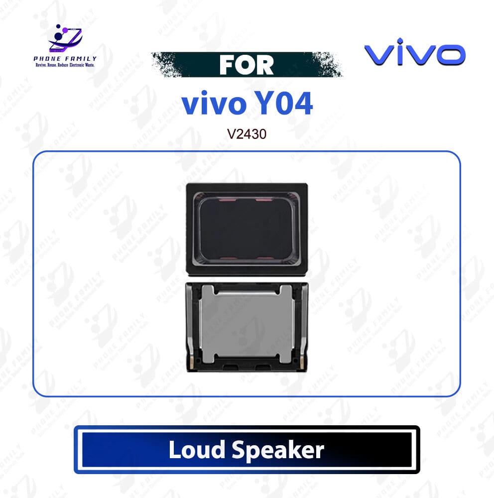 vivo Y04 Loud Speaker Ringer Buzzer Sound Flex Ringer Box Compatible Loudspeaker Replacement Repair Spare Part For V2430