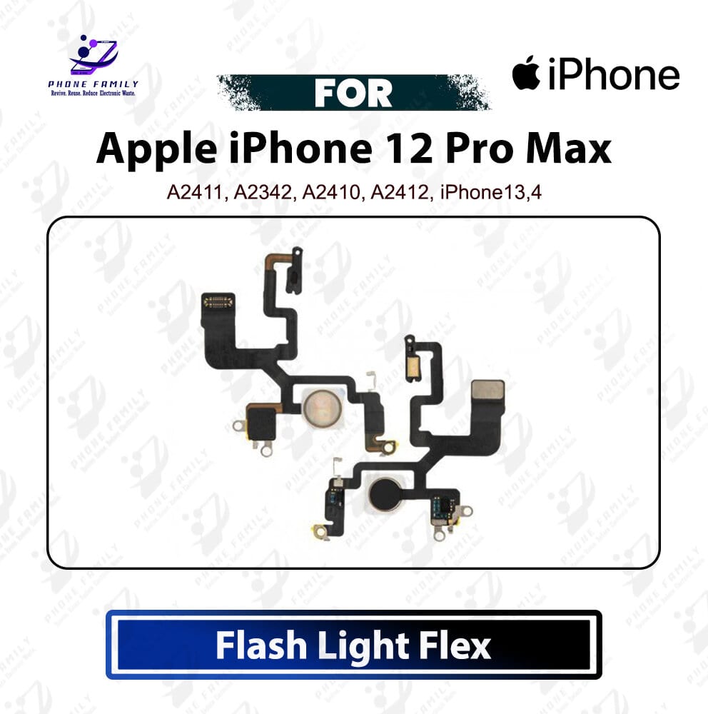 Apple iPhone 12 Pro Max Flash light Flex Cable Light Sensor Proximity Flex Cable Flash Light Flex Cable Replacement Repair Spare Part