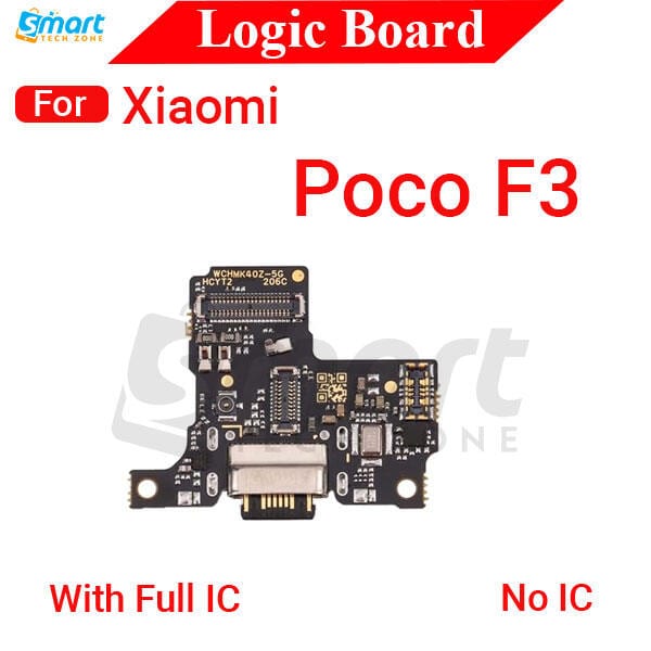 Charging Logic Board For Xiaomi Poco F3 Charging Port USB Plug PCB Dock Connector Spare parts