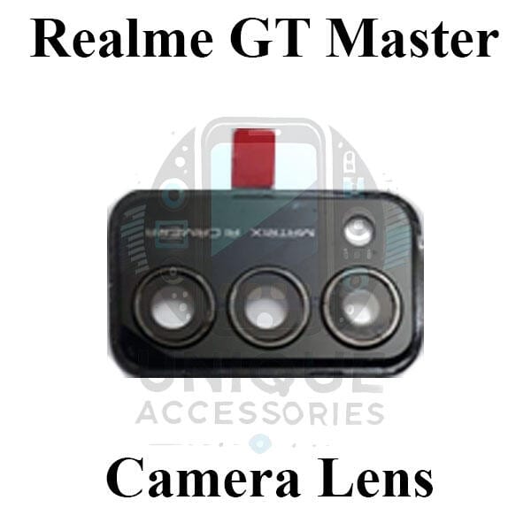 Realme GT Master Main Rear Camera Glass Lens 64MP-AI Dual Camera (Not Camera Protector)