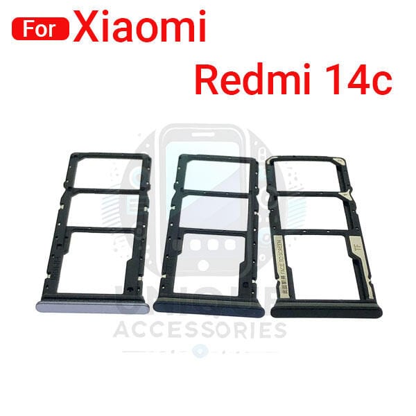 Xiaomi Redmi 14c Sim Tray Micro SD Card Slot with Sim Ejector Pin Replacement Part