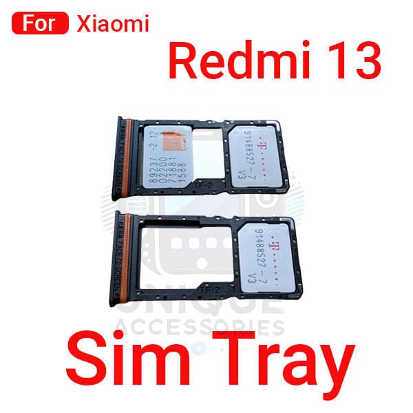 Xiaomi Redmi 13 Sim Tray Micro SD Card Slot with Sim Ejector Pin Replacement Part