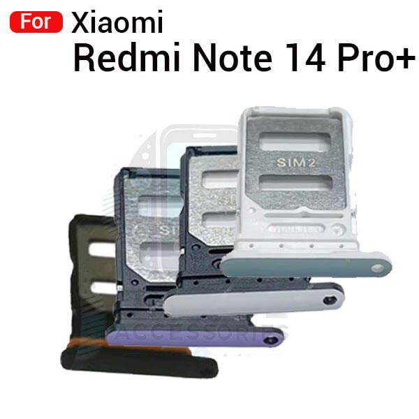 Xiaomi Redmi Note 14 Pro Plus Sim Tray Micro SD Card Slot with Sim Ejector Pin Replacement Part