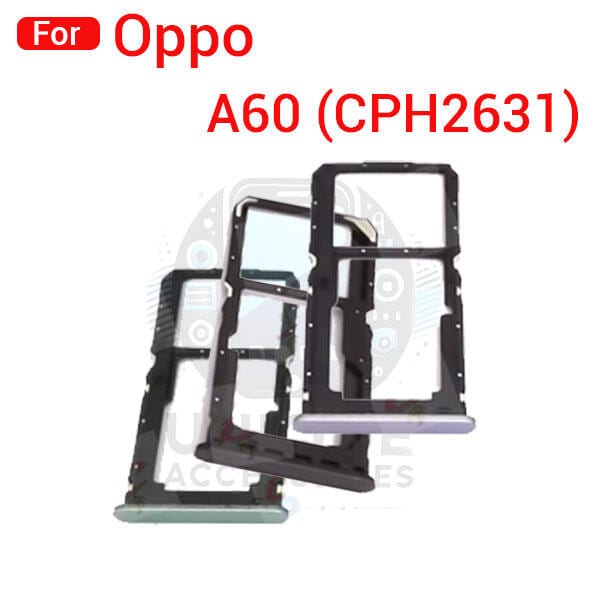 Oppo A60 CPH2631 Sim Tray Micro SD Card Slot with Sim Ejector Pin Replacement Parts