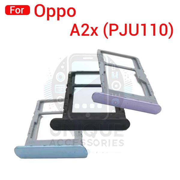 Oppo A2x Sim Tray Micro SD Card Slot with Sim Ejector Pin Replacement Parts