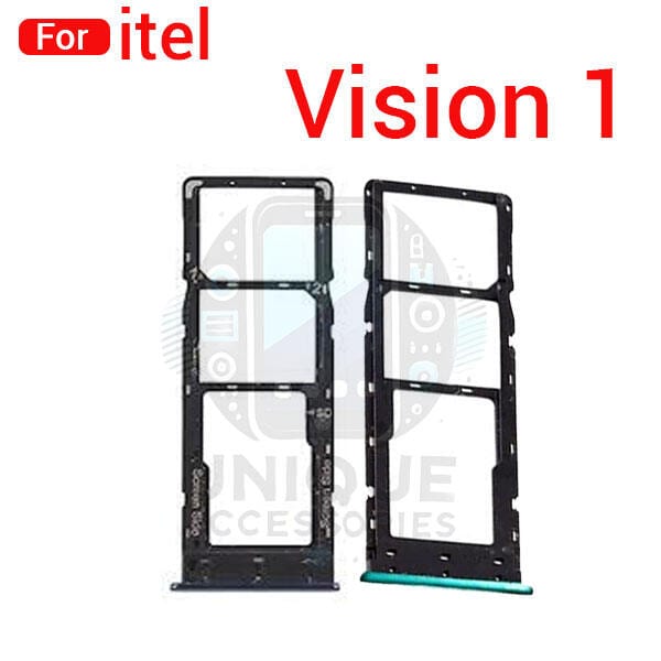 itel Vision 1 Sim Tray Micro SD Card Slot with Sim Ejector Pin Replacement Parts