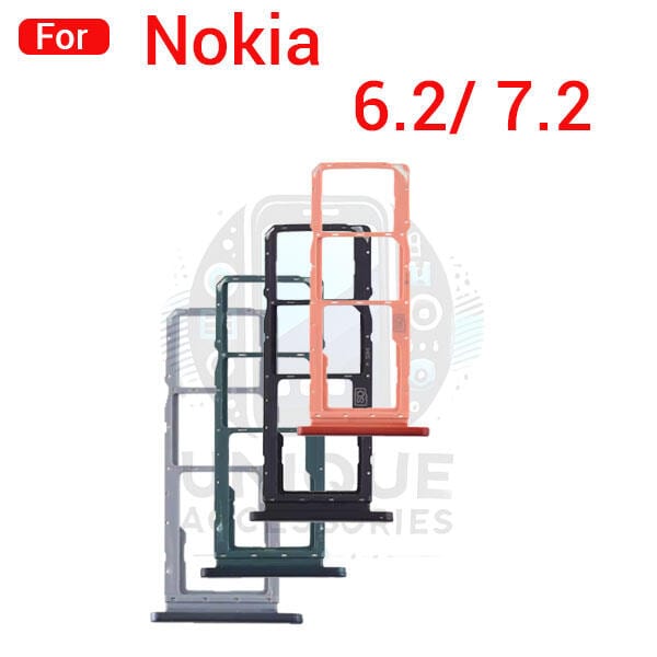 Nokia 6.2/ 7.2 Sim Tray Micro SD Card Slot with Sim Ejector Pin Replacement Parts