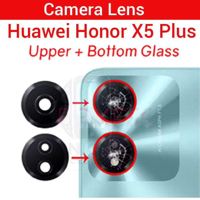 Camera Main Glass Lens for Huawei Honor X5 Plus WOD-LX1 WOD-LX2 WOD-LX3 Replacement Part (Not Tempered Camera Glass Protector)