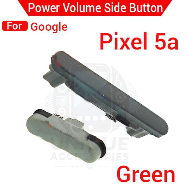 Compatible with Google Pixel 5a External Side Buttons Power On Off + Volume Control Button Outside Side Keys