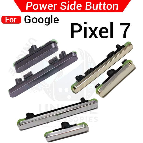 Compatible with Google Pixel 7 External Side Buttons Power On Off + Volume Control Button Outside Side Keys