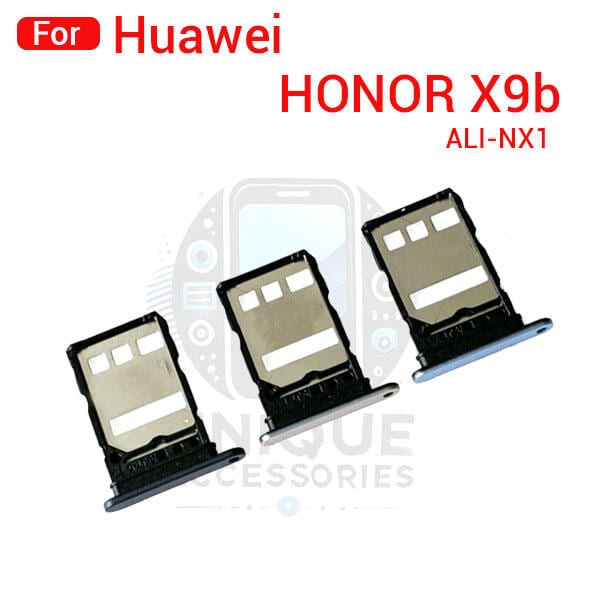 Huawei Honor X9b ALI-NX1 Sim Tray Micro SD Card Slot with Sim Ejector Pin Replacement Parts