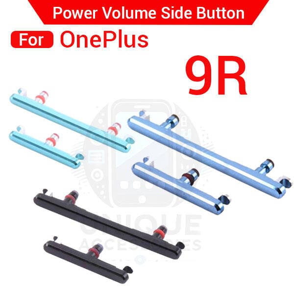 Compatible with OnePlus 9R External Side Buttons Power On Off + Volume Control Button Outside Side Keys