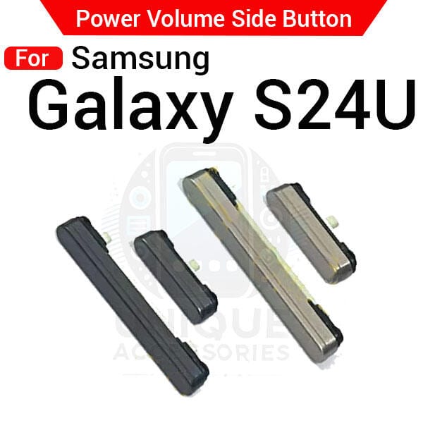 Compatible with Samsung Galaxy S24 Ultra External Side Buttons Power On Off + Volume Control Button Outside Side Keys