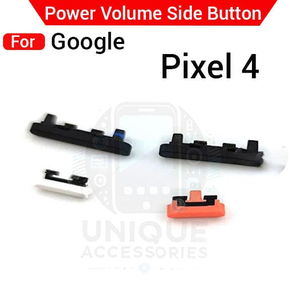 Compatible with Google Pixel 4 External Side Buttons Power On Off + Volume Control Button Outside Side Keys