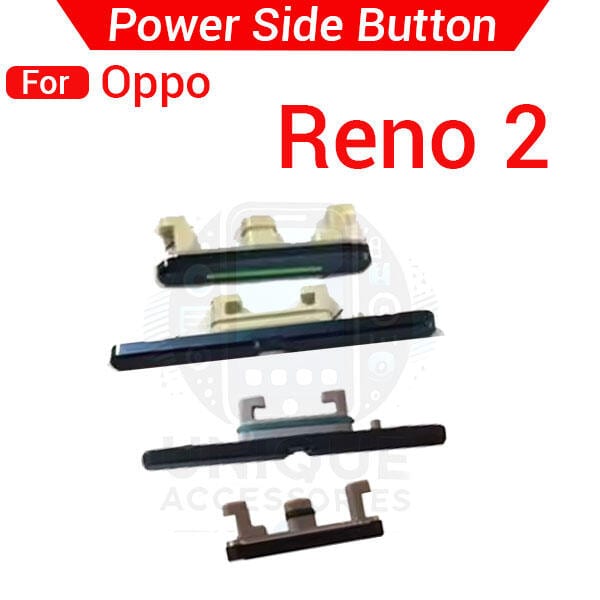 Compatible with Oppo Reno 2 External Side Buttons Power On Off + Volume Control Button Outside Side Keys