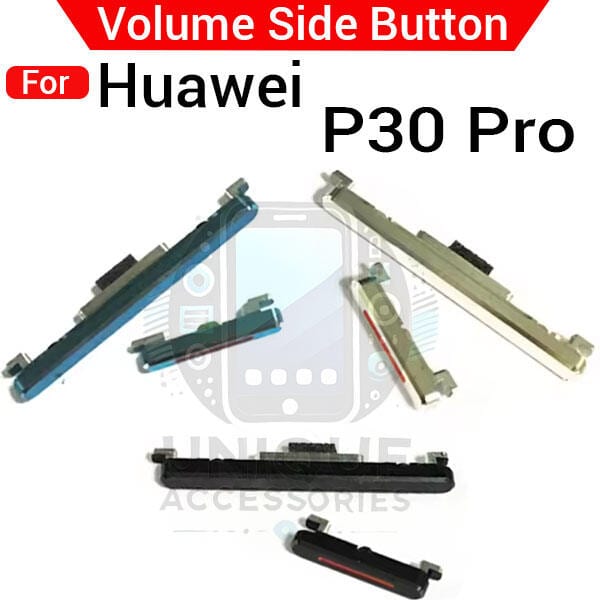 Compatible with Huawei P30 Pro External Side Buttons Power On Off + Volume Control Button Outside Side Keys