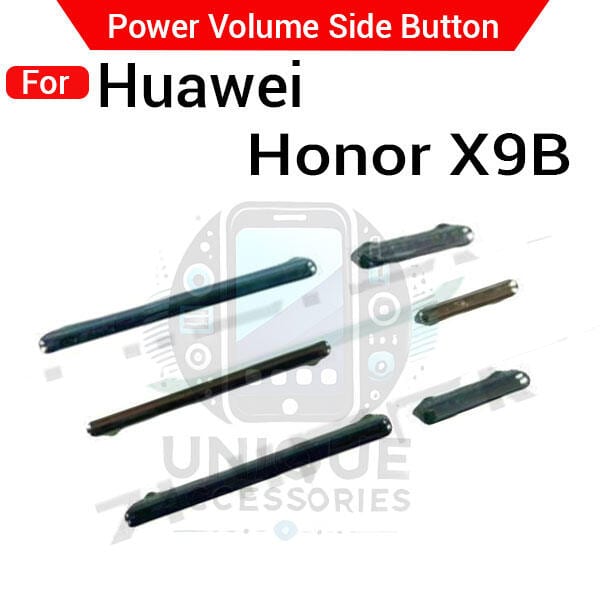 Compatible with Huawei Honor X9B External Side Buttons Power On Off + Volume Control Button Outside Side Keys