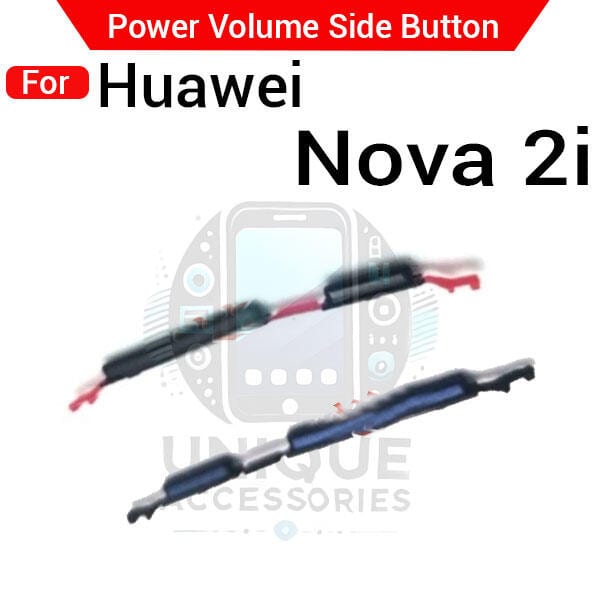 Compatible with Huawei Nova 2i External Side Buttons Power On Off + Volume Control Button Outside Side Keys
