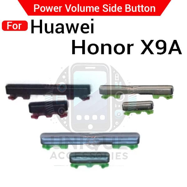 Compatible with Huawei Honor X9A External Side Buttons Power On Off + Volume Control Button Outside Side Keys