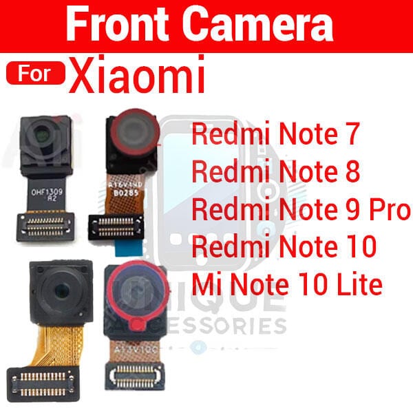 Front Camera Module for Xiaomi Redmi Note 7 Pro  8 9 Pro 10 Mi Note 10 Lite Selfie Camera