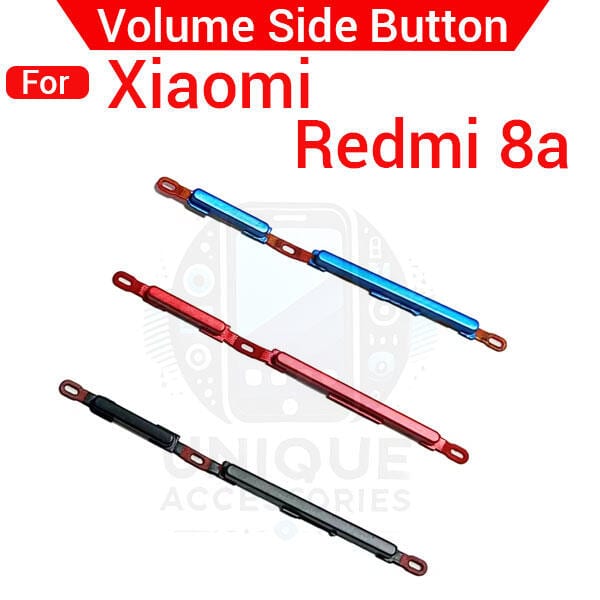 Compatible with Xiaomi Redmi 8a External Side Buttons Power On Off + Volume Control Button Outside Side Keys