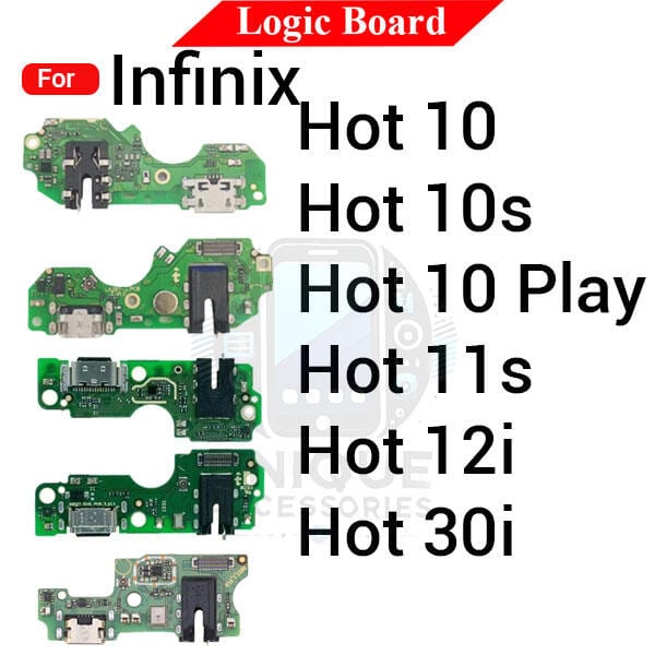 Charging Logic Board For Realme Hot 10 10s 10 Play 11s 12i 30i Charging Port USB Plug PCB Dock Connector Spare parts