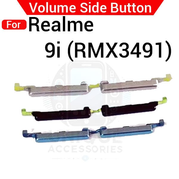 Realme 9i 4G Volume Button Outside Key | Side Key Replacement | RMX3491 | Exact Fit