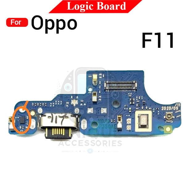 Charging Logic Board For Oppo F11 F11 Pro Charging Port USB Plug PCB Dock Connector Spare parts