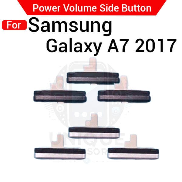 Compatible with Samsung Galaxy A7 2017 A270 External Side Buttons Power On Off + Volume Control Button Outside Side Keys